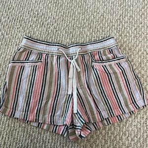 High Rise Pull-On Utility Shorts with Washwell